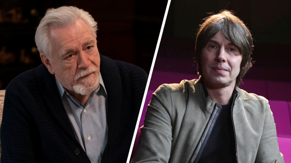 L-R: Brian Cox and Brian Cox. (Sky/BBC)