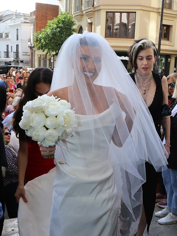 Detalles del look de la novia