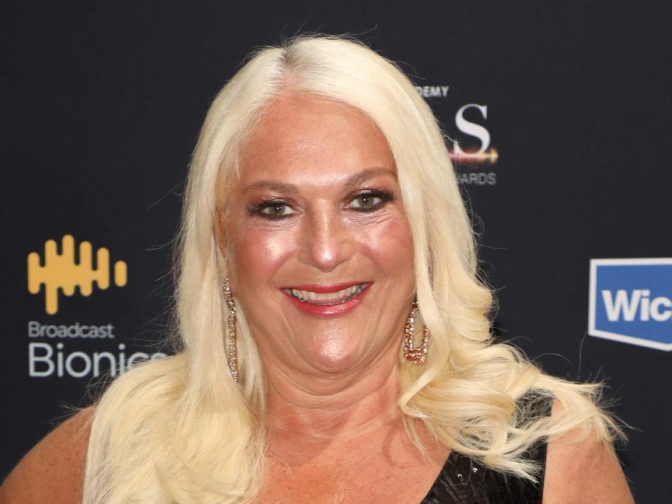 Vanessa Feltz at the Audio & Radio Industry awards in May 2022 (Getty Images)