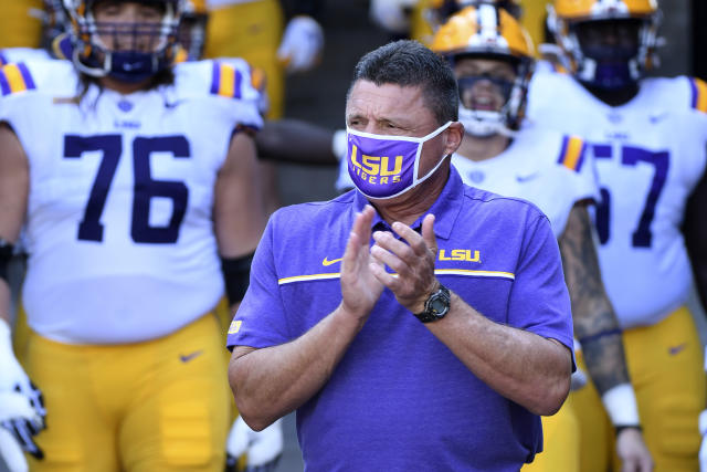 Ed Orgeron Reacts To The Auburn Football Rumors - The Spun: What's Trending  In The Sports World Today