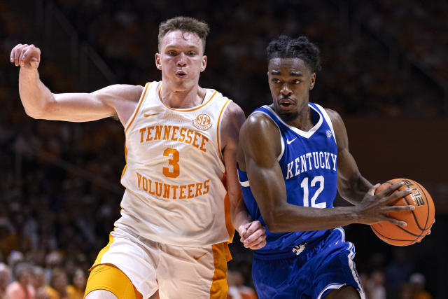 Reeves, Sheppard lead No. 15 Kentucky over No. 4 Tennessee 85-81