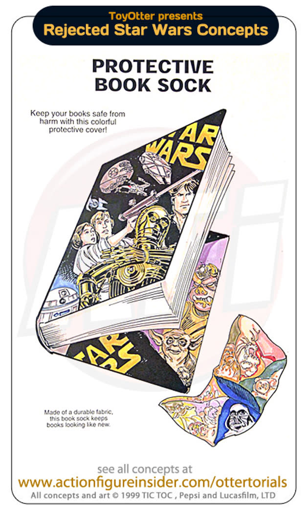 Rejected Star Wars merchandise