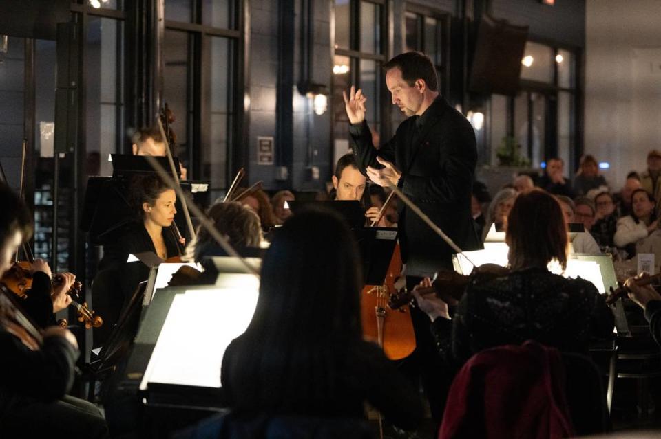 Christopher James Lees is resident conductor of the Charlotte Symphony. He will present his first main-stage Classical Concert, “Chopin’s Piano Concerto No. 2,” in October.