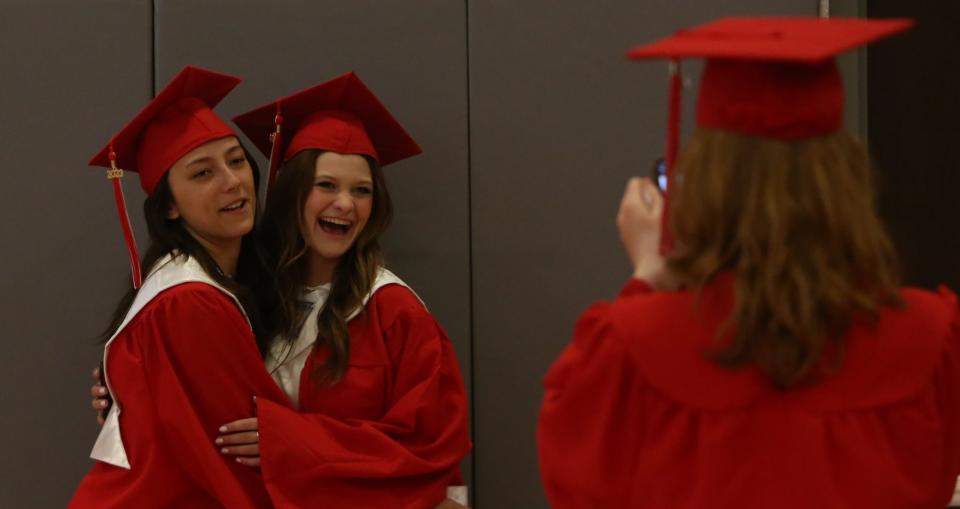 Scenes from the 2023 Hendersonville High School graduation held June 9 at Jim Pardue Gymnasium.