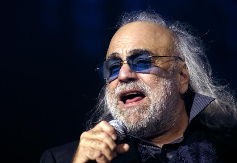 Greek singer Demis Roussos, seen here in 2006, has sold over 60 million records