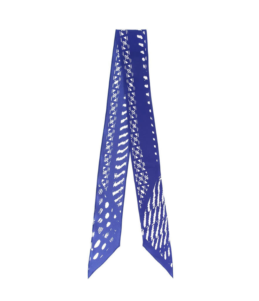 <p>Printed Silk Scarf, $99,<a rel="nofollow noopener" href="https://www.farfetch.com/shopping/women/rockins-printed-silk-scarf--item-11800863.aspx?fsb=1&storeid=9727&size=17&utm_source=polyvore.com&utm_medium=affiliate&utm_campaign=PESUS_desktop" target="_blank" data-ylk="slk:farfetch.com;elm:context_link;itc:0;sec:content-canvas" class="link "> farfetch.com</a> </p>