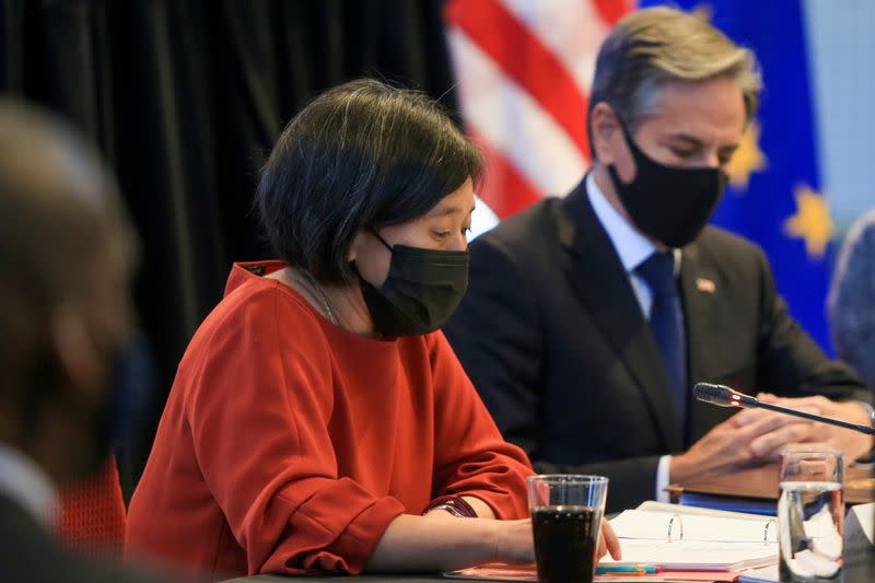 U.S. Secretary of State Antony Blinken hosts U.S and European Union trade and investment talks in Pittsburgh, Pennsylvania