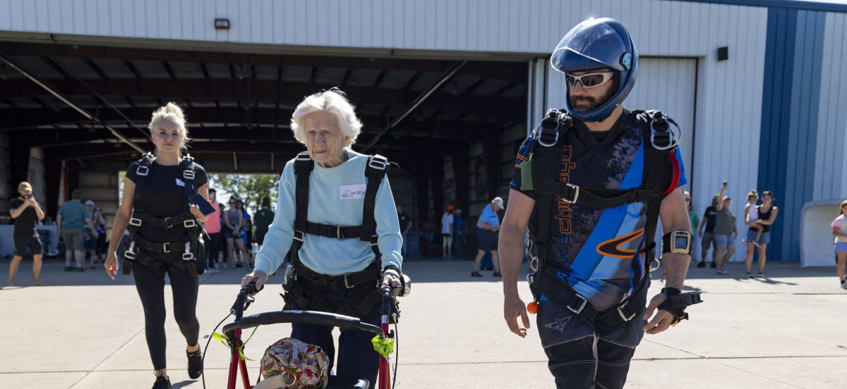 104 Year Old Woman Passes Away After Setting Skydiving Record