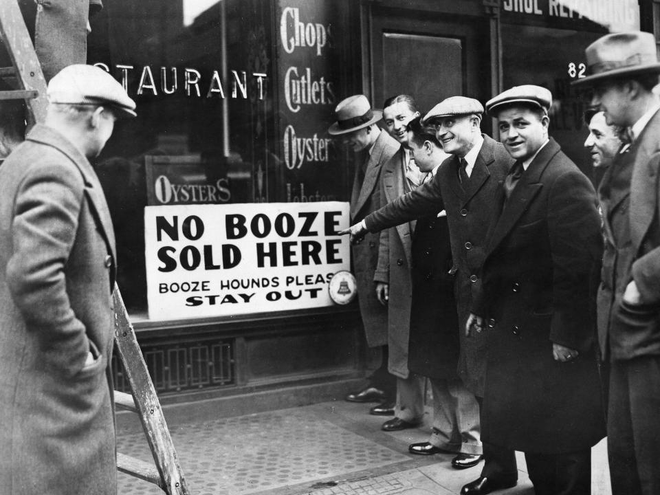 prohibition 1920s