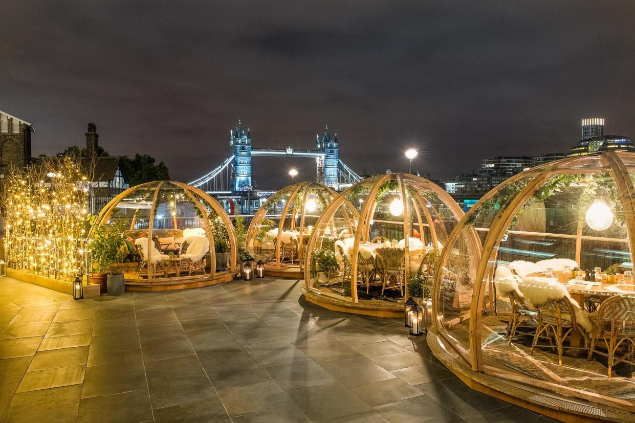 Snap happy: Book now for Coppa Club's Insta-famous igloos: Allan Stone