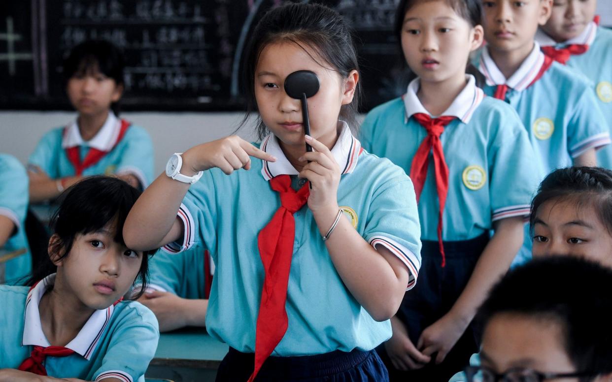 Rates of myopia in China are soaring - Xinhua