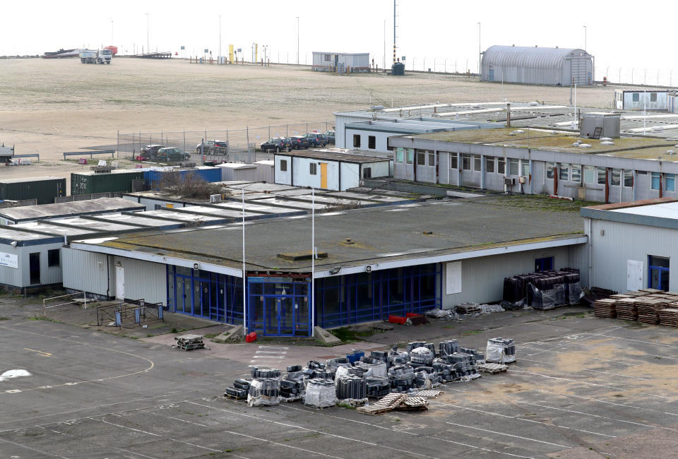 A view of current conditions at the port of Ramsgate in Kent as preparations are made at the site for a no-deal Brexit which could see the port being used to ease the pressure on The Port of Dover.