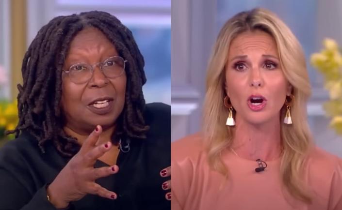 Según los informes, Whoopi Goldberg y Elisabeth Hasselbeck no hablaron después de la feroz discusión sobre el aborto