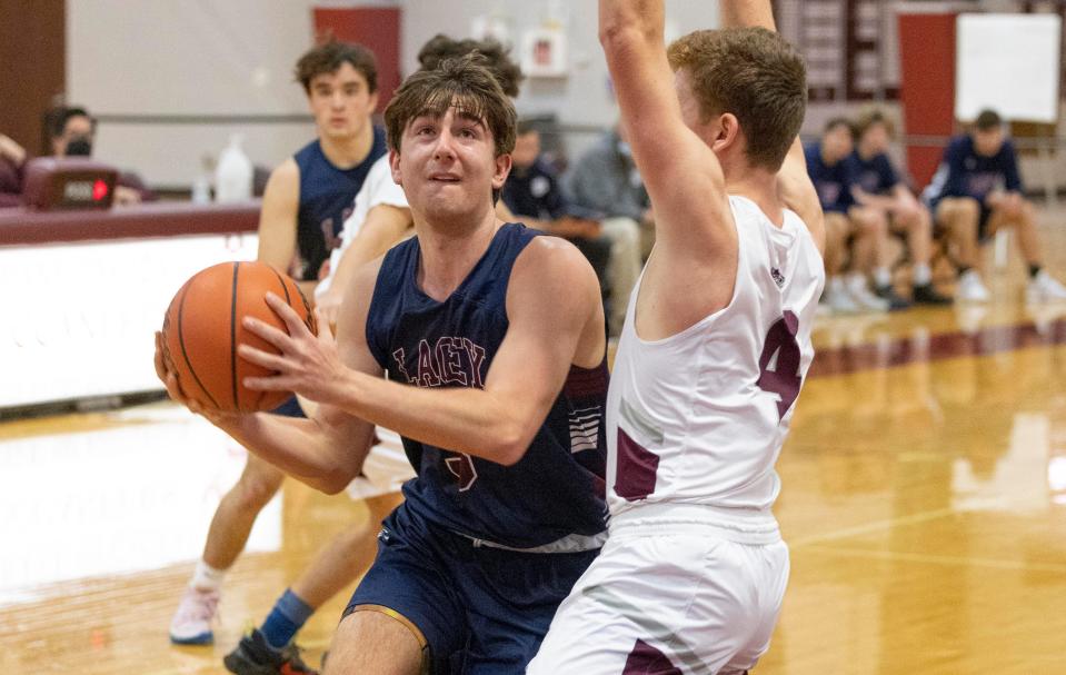 Lacey Boys Basketball vs Red Bank in Albert E. Martin But Holiday Classic in Red Bank, NJ on December 28, 2021.