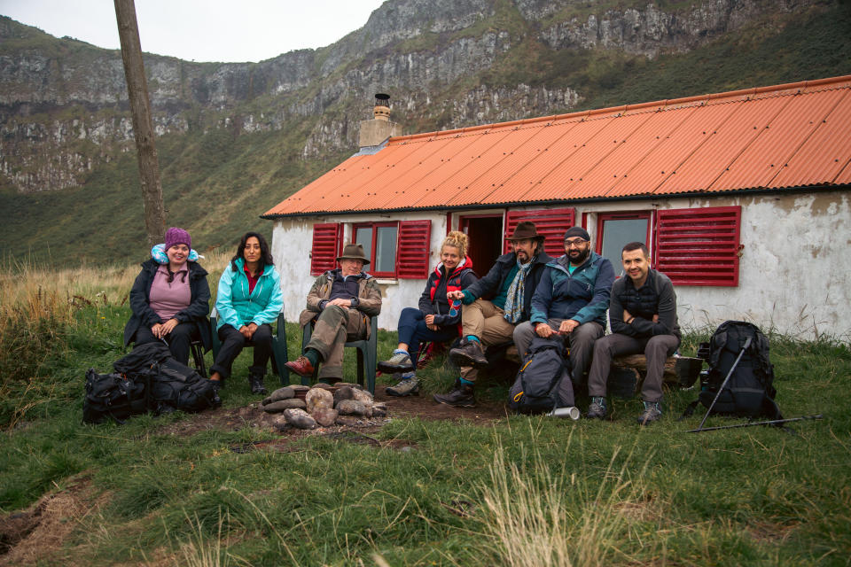 Picture shows: Scarlett Moffatt, Shazia Mirza, Nick Hewer, Louisa Clein, Laurence Llewelyn-Bowen, Monty Panesar, Will Bayley ,Scarlett Moffatt, Shazia Mirza, Nick Hewer, Louisa Clein, Laurence Llewelyn-Bowen, Monty Panesar, Will Bayley,15-04-2022,15