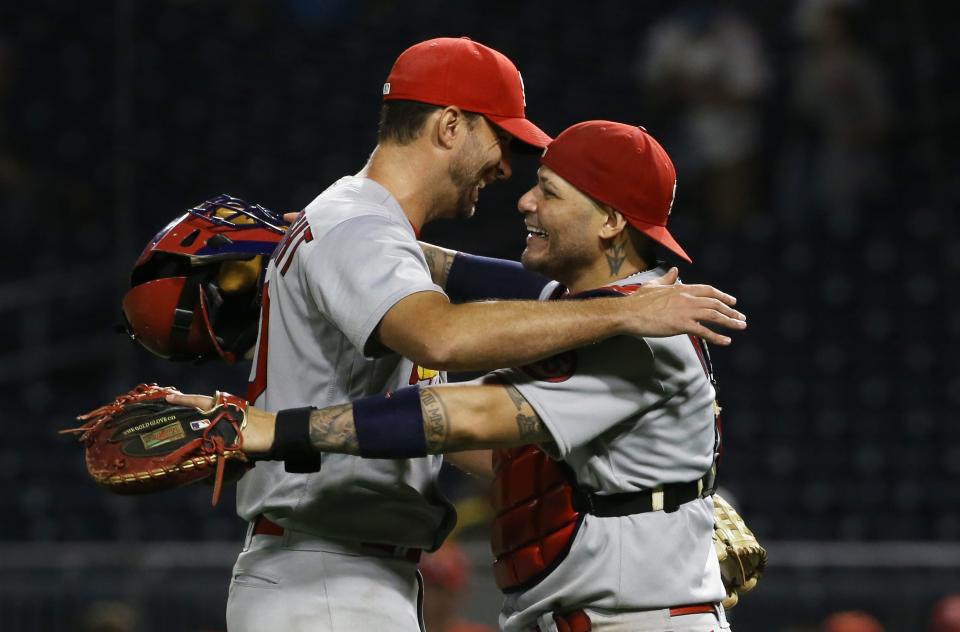 Molina and Adam Wainwright have played together since 2005.