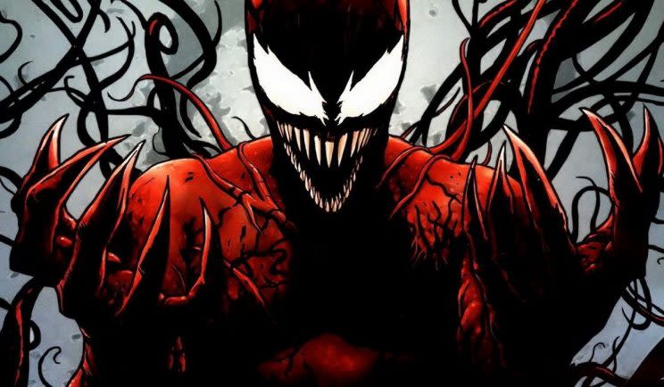 Carnage will be the main villain in Venom - Credit: Marvel