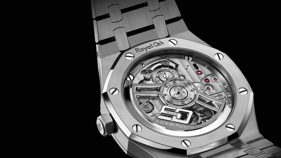 Audemars Piguet Royal Oak Selfwinding Flying Tourbillon Caseback - Credit: Audemars Piguet