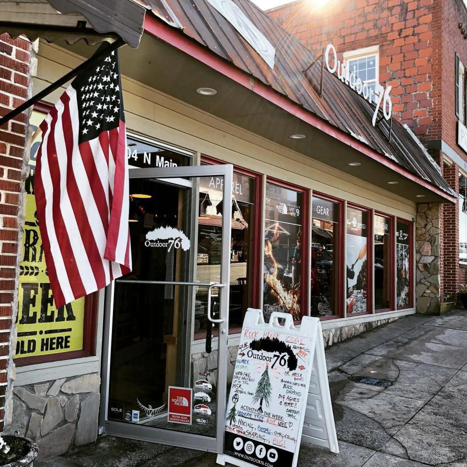 But before heading out, head to downtown Clayton and spend a little time with Bennett and McCall at Outdoor 76. Not only do they have the gear to get you ready for any outdoor activities, they’re a wealth of knowledge about the outdoor adventures that await in the area.