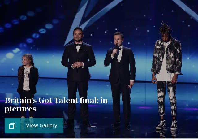 Britains Got Talent final: in pictures