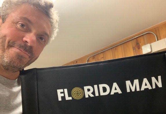 Wilmington actor Nick Basta plays the key role of a man in debt to the mob in "Florida Man," which shot in the Wilmington area in 2021.