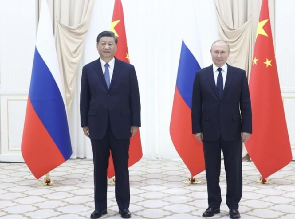 大陸國家主席習近平訪問俄羅斯前夕發表專文，批美國「世界秩序它說了算」。