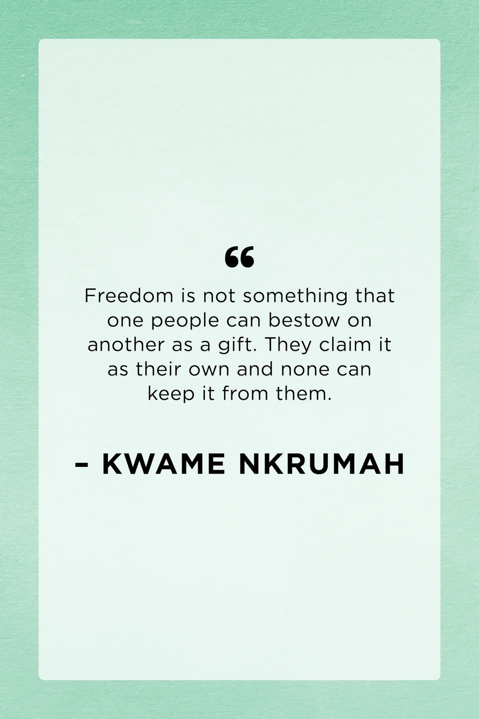 Kwame Nkrumah