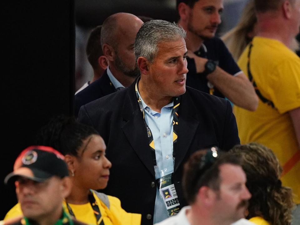 Former Secret Service agent Christopher Sanchez seen at the Invictus Games on 19 April 2022 (Aaron Chown/PA Wire)
