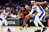 NBA: Philadelphia 76ers at Cleveland Cavaliers