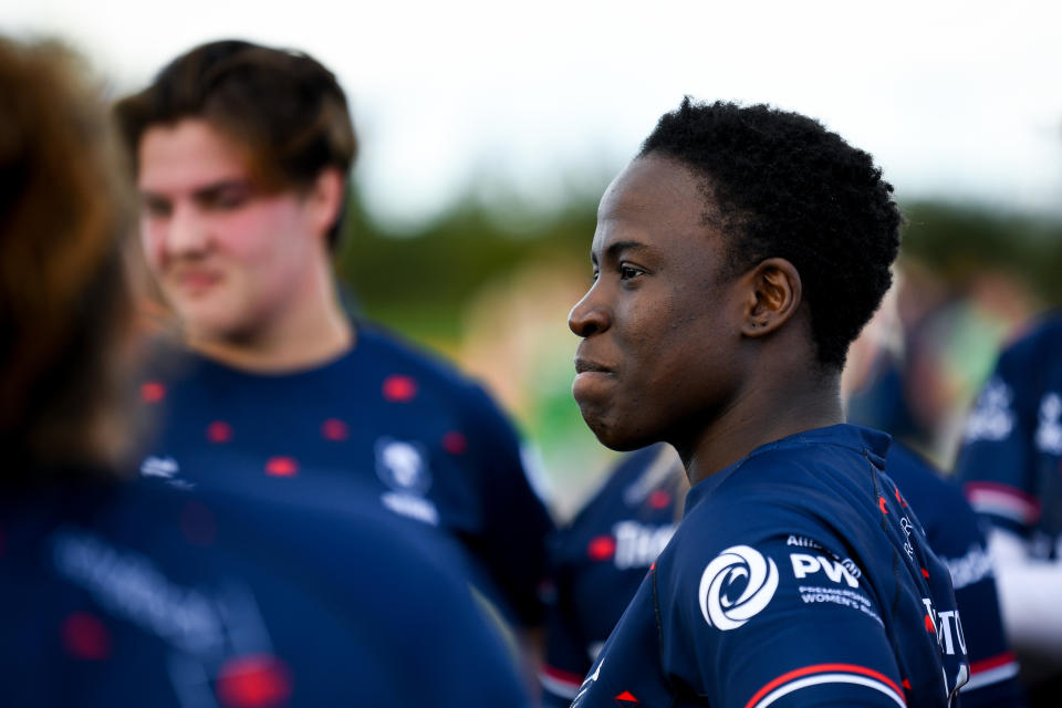 Simi Pam played a starring role in the Allianz Cup semi-finals (Andy Watts/Bristol Bears)