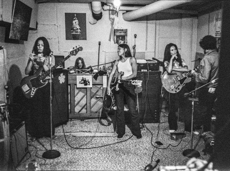 Fanny, the first all-women band to release an LP with a major record label (Warner/Reprise, 1970). (Linda Wolf)