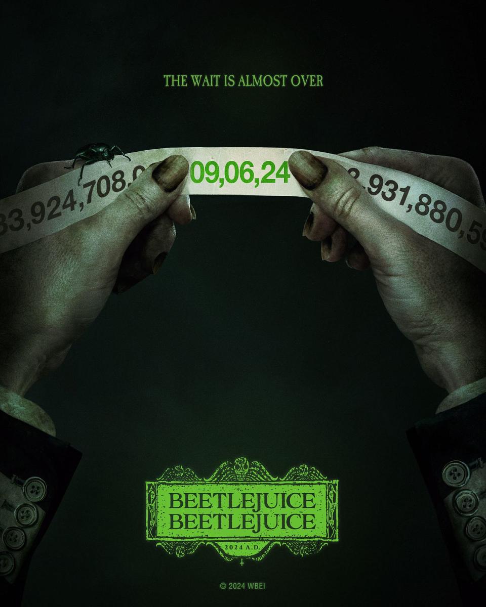 Beetlejuice 2 official poster