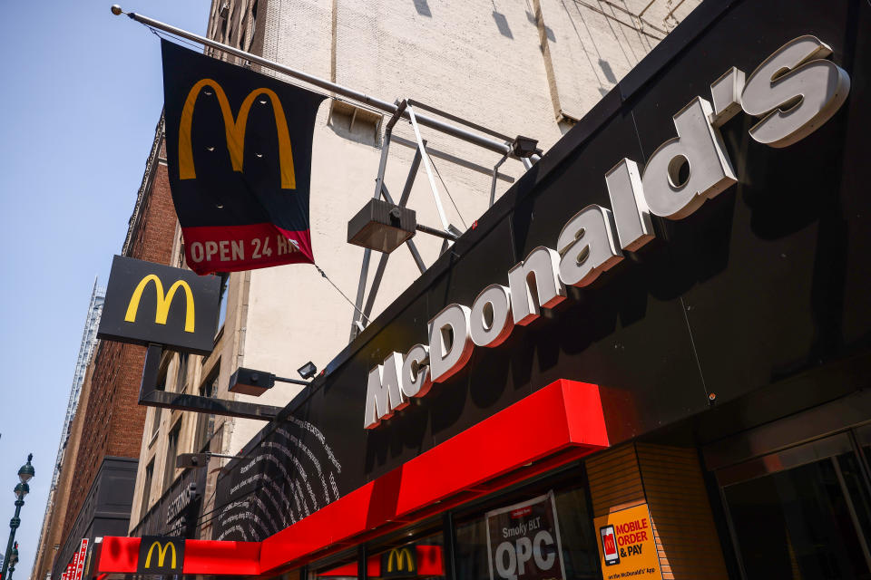 McDonald's restaurant in Manhattan, New York City, United States of America on July 16th, 2024. (Photo by Beata Zawrzel/NurPhoto via Getty Images)