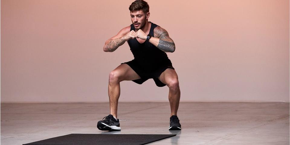 <p>One of Hollywood's worst-kept secrets is that of how <a href="https://www.menshealth.com/uk/fitness/a30148824/chris-hemsworth-cardio/" rel="nofollow noopener" target="_blank" data-ylk="slk:Chris Hemsworth;elm:context_link;itc:0;sec:content-canvas" class="link ">Chris Hemsworth</a>, the God of Thunder, stays ripped. For years now, the 36-year-old Australian powerhouse has constantly shared his <a href="https://www.menshealth.com/uk/fitness/a32001581/chris-hemsworth-home-workout/" rel="nofollow noopener" target="_blank" data-ylk="slk:workouts;elm:context_link;itc:0;sec:content-canvas" class="link ">workouts</a>, his <a href="https://www.menshealth.com/uk/nutrition/a28321115/chris-hemsworth-diet/" rel="nofollow noopener" target="_blank" data-ylk="slk:nutrition tips;elm:context_link;itc:0;sec:content-canvas" class="link ">nutrition tips</a> and even his <a href="https://www.menshealth.com/uk/gym-wear/a30909100/chris-hemsworth-luke-zocchi/" rel="nofollow noopener" target="_blank" data-ylk="slk:go-to workout equipment;elm:context_link;itc:0;sec:content-canvas" class="link ">go-to workout equipment</a> for staying in god-like shape. </p><p>This article, you'll be glad to know, is no different. Straight from Hemsworth's <a href="https://www.menshealth.com/uk/fitness/a29572514/chris-hemsworth-dumbbell-workout/" rel="nofollow noopener" target="_blank" data-ylk="slk:Centr;elm:context_link;itc:0;sec:content-canvas" class="link ">Centr</a> team — a crew formed of his go-to trainers, nutritionists, gymnasts, boxers, chefs, bodybuilders, physiotherapists and more — this <a href="https://www.menshealth.com/uk/building-muscle/a756325/10-best-bodyweight-exercises-for-men/" rel="nofollow noopener" target="_blank" data-ylk="slk:bodyweight;elm:context_link;itc:0;sec:content-canvas" class="link ">bodyweight </a>workout uses zero equipment to get you burning fat and building muscle at home. Zilch. Zip. By working your lower-body, you'll be smoking some of the largest muscle groups in your body, stoking your metabolism and will continue to burn fat long after you've hit the showers. </p><p>"You can get the same results from a bodyweight workout to one with weights," says Centr trainer Luke Zocchi, the mastermind behind Hemsworth's hulking physique – he also shows you how to do the moves below.</p><p>Thankfully, the timing is simple, too. You'll work through all exercises for 35, 40 or 50 seconds (pick one according to your fitness level) and rest for the remainder of the minute. Hit the entire circuit for two rounds total. </p><hr><p><small>Centr Unleashed is the new all-bodyweight workout programme available exclusively on Chris Hemsworth’s health & fitness app, <a href="https://urldefense.com/v3/__https://centr.com/join-us__;!!Ivohdkk!zT-gf-4_A821X1vs0aDeVF3BM73dkGQsq6afjGqXMXV7NaM9eZXtvVVCcz-8dc8BcxQKCds$" rel="nofollow noopener" target="_blank" data-ylk="slk:Centr;elm:context_link;itc:0;sec:content-canvas" class="link ">Centr</a></small></p>