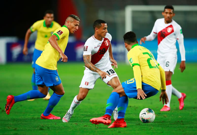 World Cup 2022 South American Qualifiers - Peru v Brazil