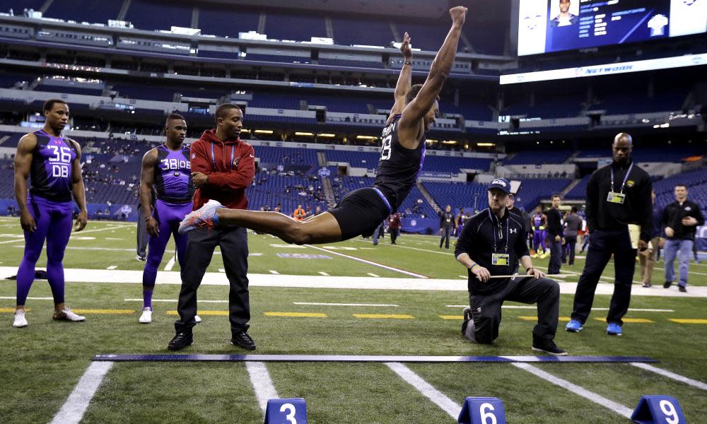 <span>Photograph: Julio Cortez/AP</span>