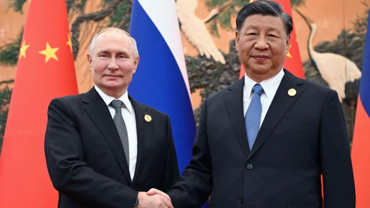 Vladimir Putin and Xi Jinping. Stock photo: Getty Images