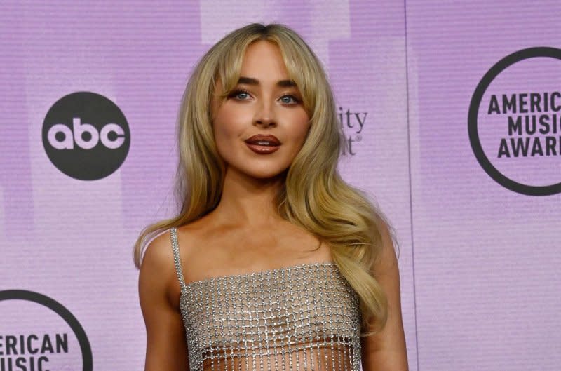 Sabrina Carpenter attends the American Music Awards in 2022. File Photo by Jim Ruymen/UPI