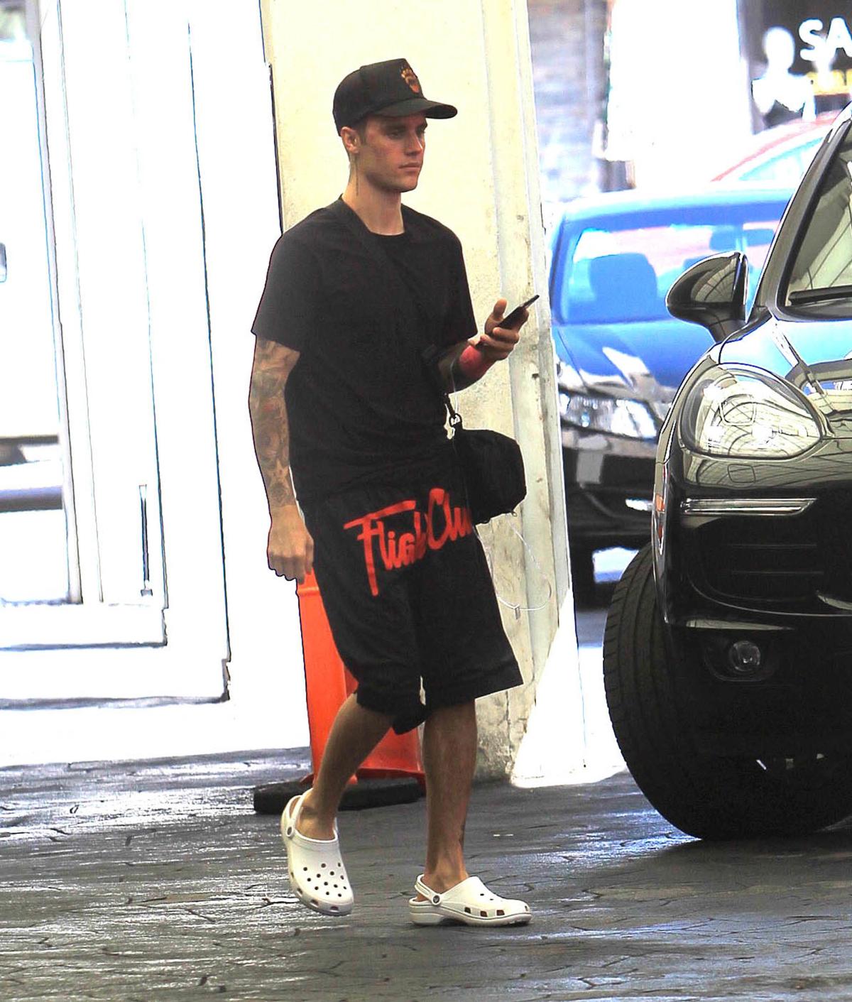 Of Course Justin Bieber Is Into Crocs Now