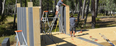 pop-up house construction