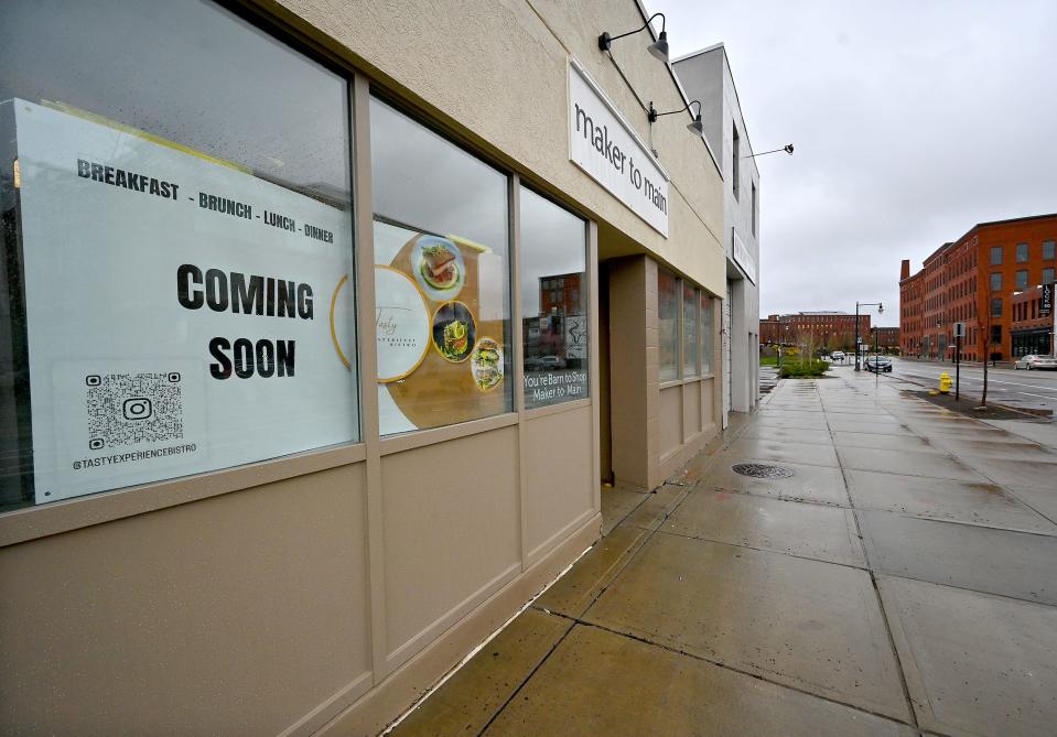 Tasty Experience Bistro is going into the Maker to Main space on Harding Street.