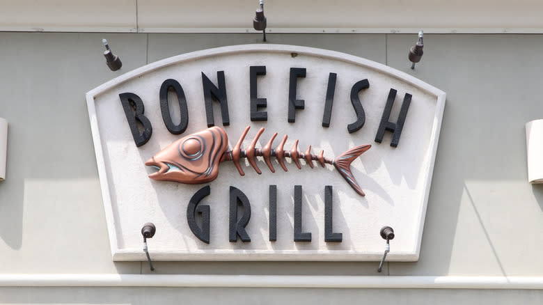 Bonefish Grill restaurant sign