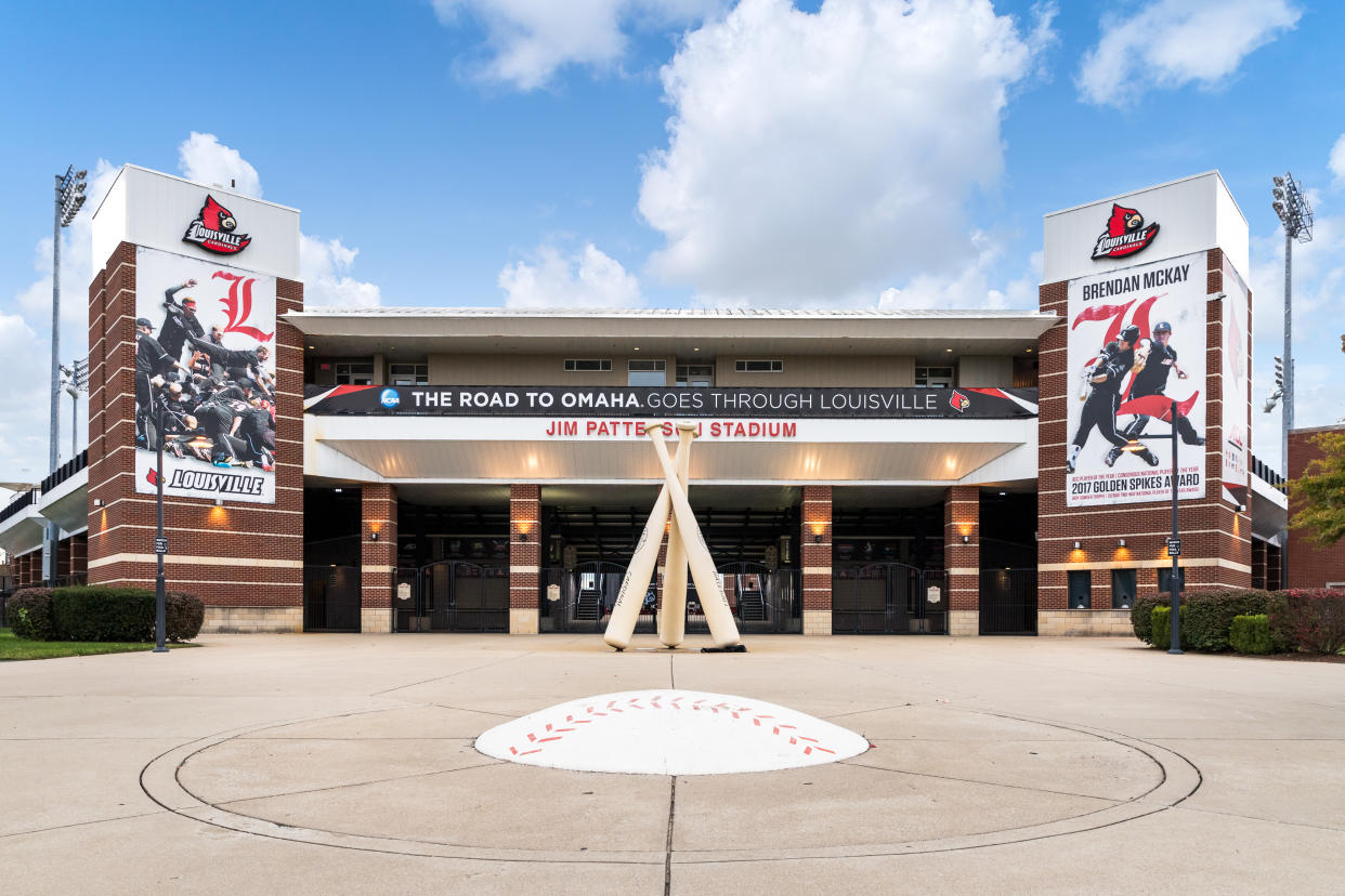 Kentucky and Louisville opted to postpone a baseball game at Jim Patterson Stadium in light of two shootings. (Getty)