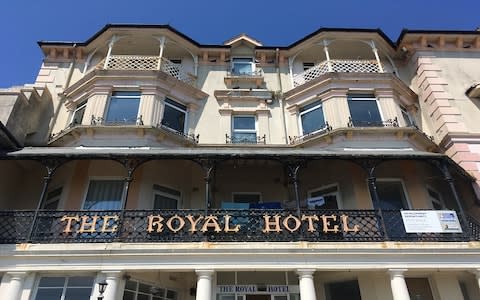 Watch this space - the Royal Hotel is allegedly set to reopen as a boutique bolthole - Credit: Greg Dickinson