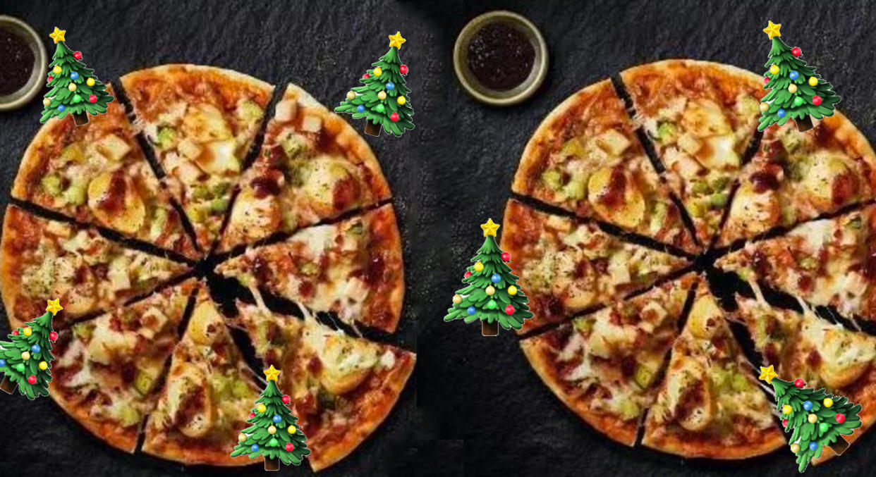 Would you eat a Christmas pizza? <em>[Photo: Asda]</em>