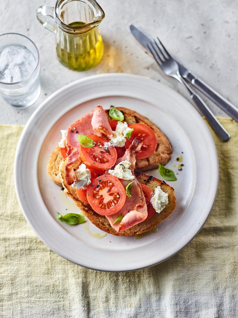 Fresh and colourful, this bruschetta is guaranteed to brighten your day (Milk + More)