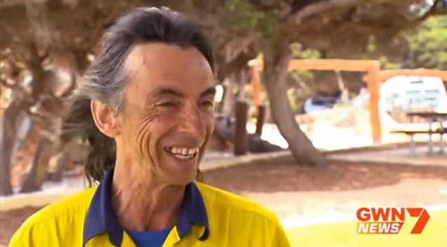 John has been forced to hang up his high vis ahead of surgery in January. Photo: GWN 7 News