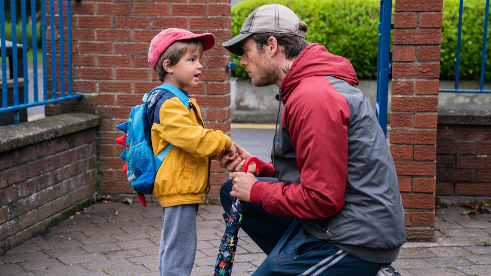 'Nowhere Special' director Uberto Pasolini says the chemistry between Daniel Lamont and James Norton was like 'gold dust'. (Curzon/Artificial Eye)