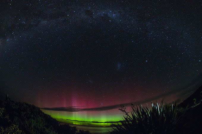 A timelapse of the Aurora Australis taken south of Brighton, Dunedin. Photo: Flickr/James Kirkus-Lamont