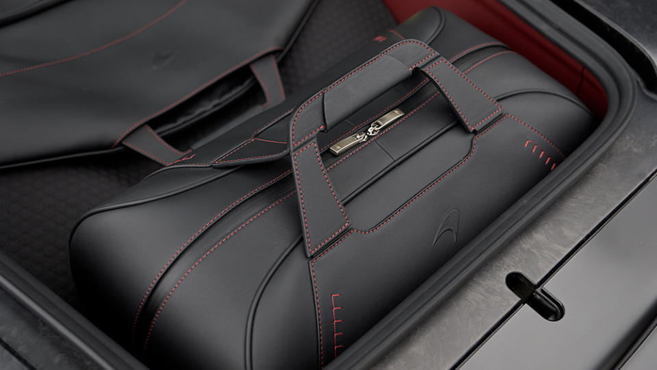 The McLaren GT luggage collection